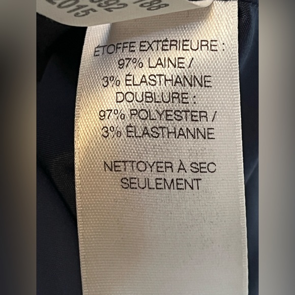 VINEYARD VINES Style 2P0188 Women’s Plaid Wool Spandex Pants Lined size 4 - Picture 5 of 10